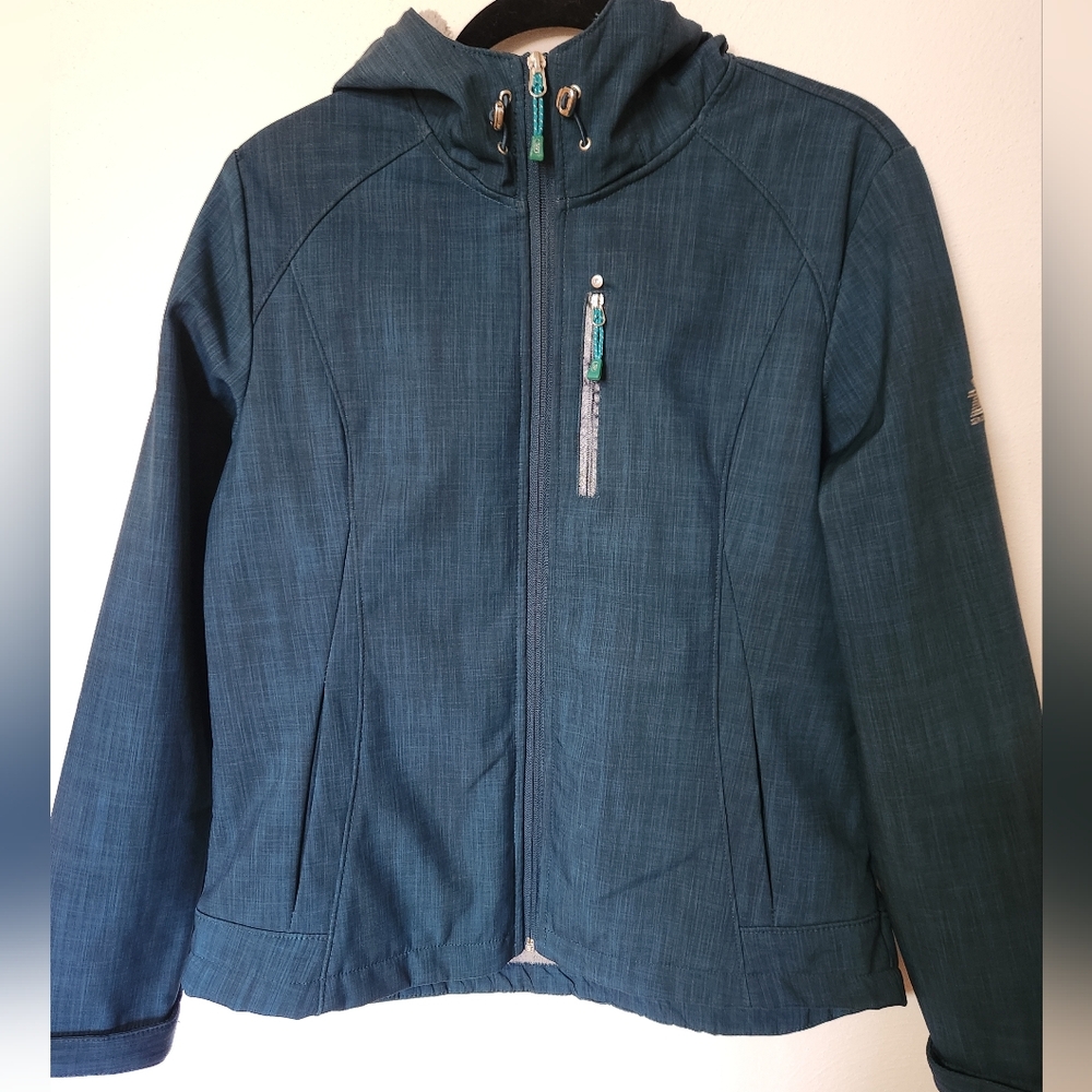 ZeroXposur Womens Teal Hooded Jacket